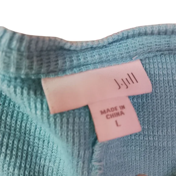 J. Jill Light Blue Women's Tunic - Picture 5 of 8